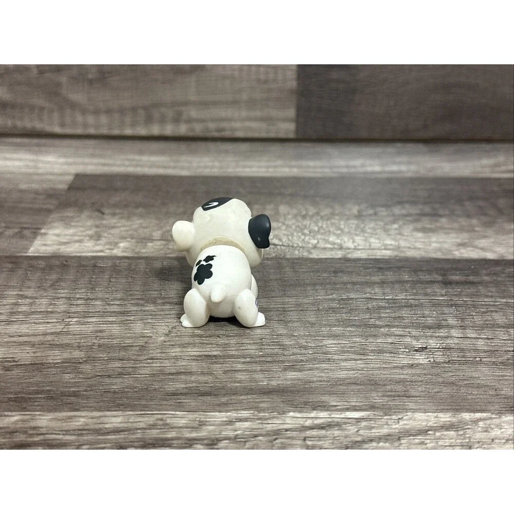 littlest pet shop black white hamster figure rare
